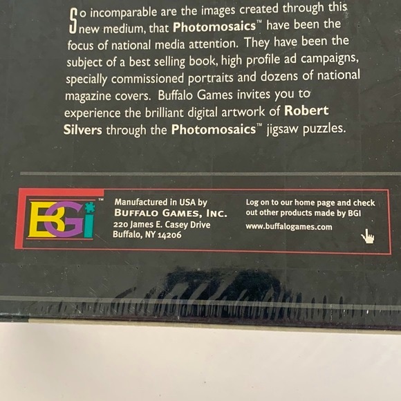 Photomosaics by Robert Silvers Sealed Christ From Dead Sea Scrolls Jigsaw Puzzle - Picture 16 of 16